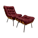 Poltrona Costela Modelo Premium Deluxe Puff Decorativo Master - Magna Estofados