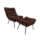 Poltrona Costela Modelo Premium Deluxe Puff Decorativo Master - Magna Estofados