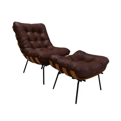 Poltrona Costela Modelo Premium Deluxe Puff Decorativo Master - Magna Estofados