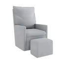 Poltrona Amamentação Versão Premium Bia Balanço Com Puff - Magna Estofados