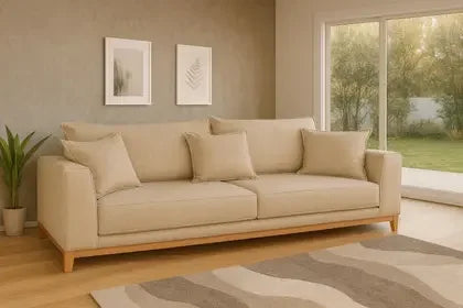 Sofá Living Premium Mônaco 4 Lugares 2,50m Alto Padrão - Magna Estofados